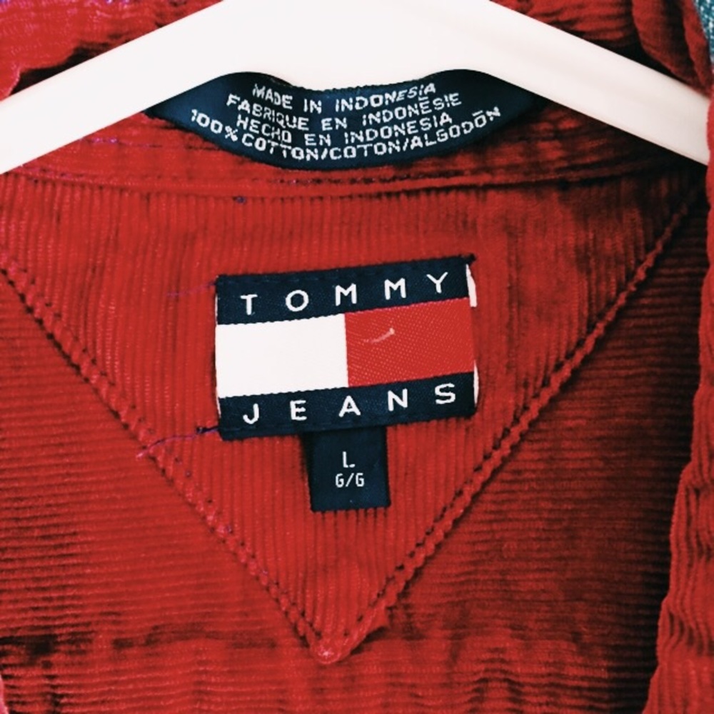 🇺🇸 [size: L] Vintage Tommy Jeans Jacket - Picture 4 of 7
